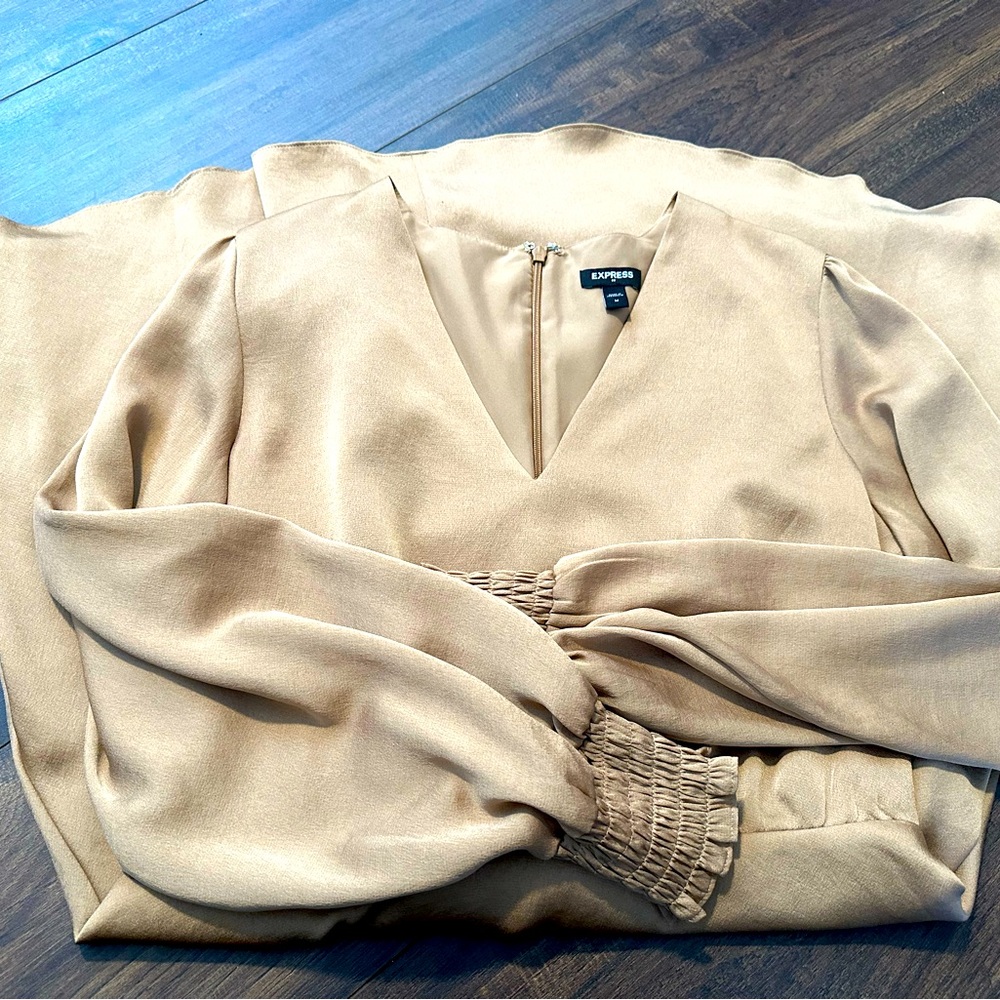 Gold Express Dress